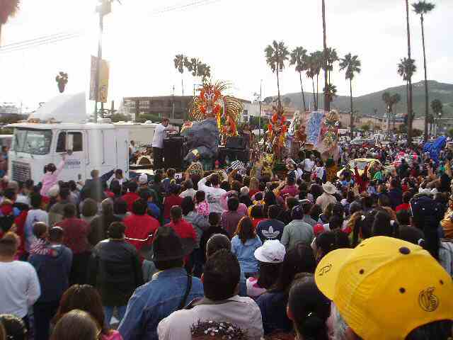 One of the floats