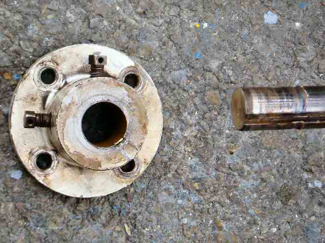 Broken shaft